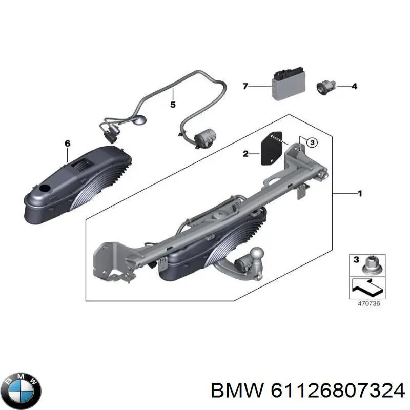 61126807324 BMW 