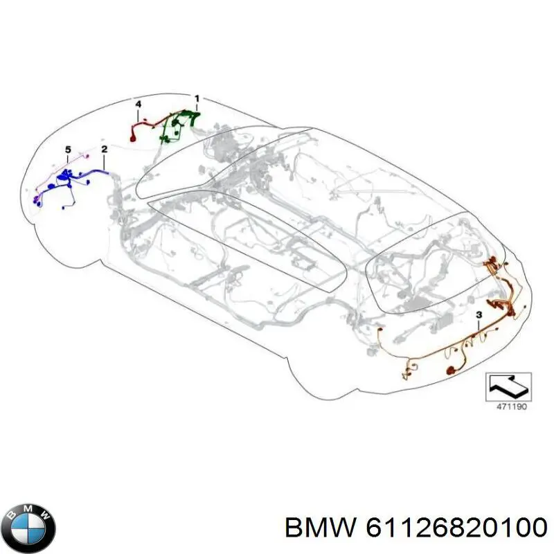  61126820100 BMW