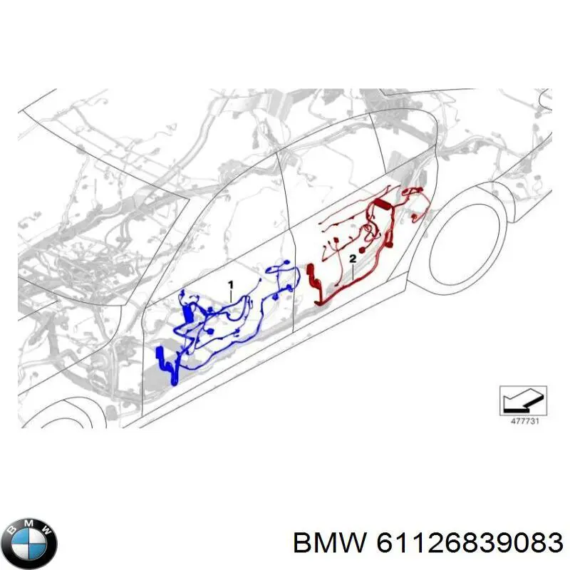 61126839083 BMW 