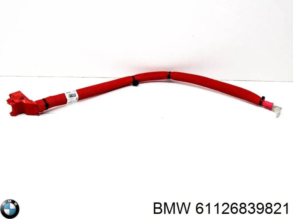 Купить 61126839821 BMW Кабель положительной клемы аккумулятора (АКБ)
