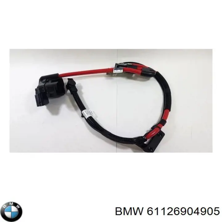 61126904905 BMW кабель положительной клемы аккумулятора (акб)