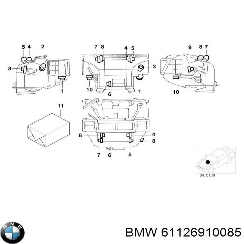 61126910085 BMW 