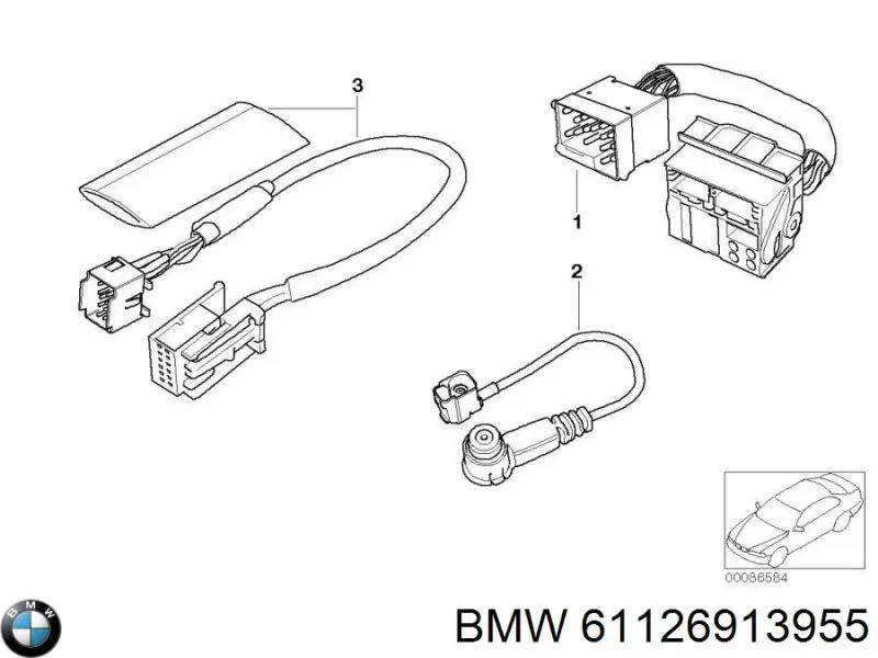 61126913955 BMW 