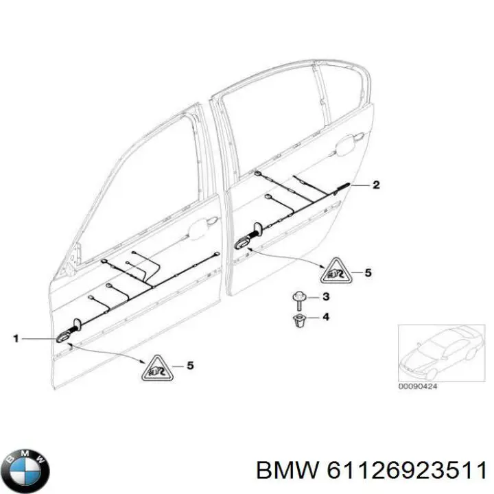 61126923511 BMW 