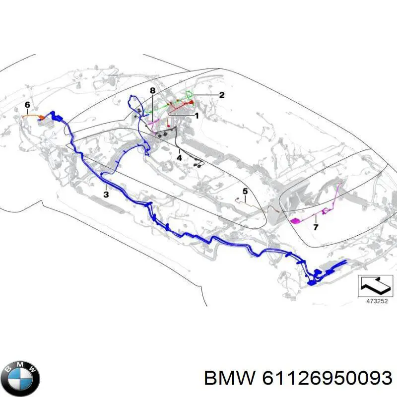 Купить 6950093 BMW 