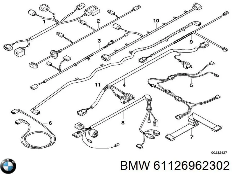 61126962302 BMW 