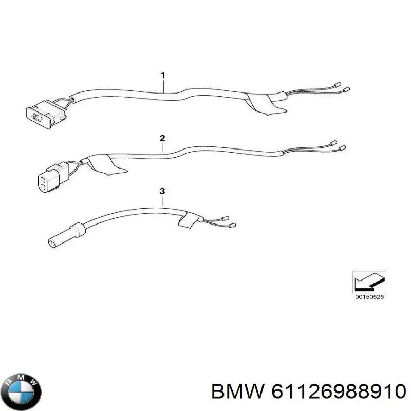 61126988910 BMW 