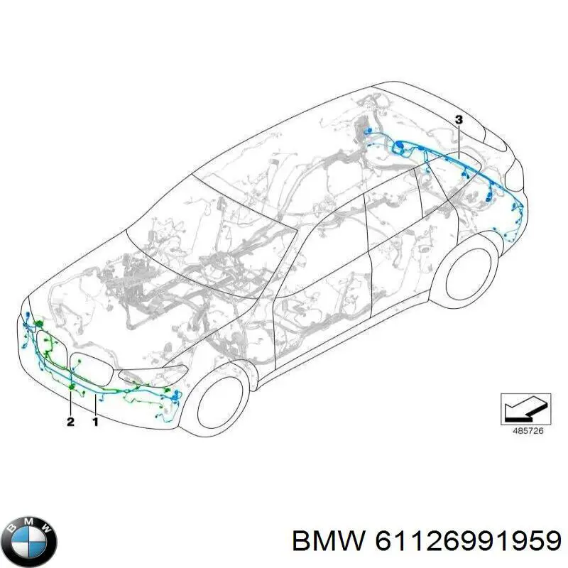 61126991959 BMW 