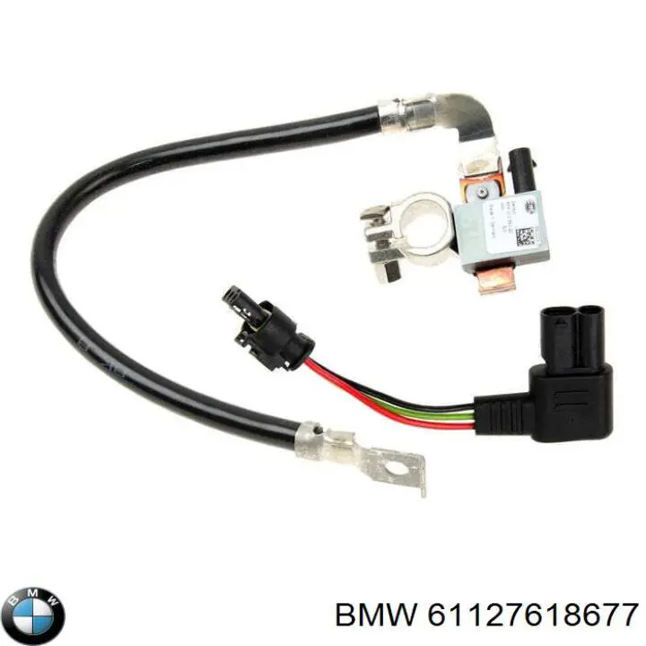 Кабель массы аккумулятора (АКБ) BMW 61127618677