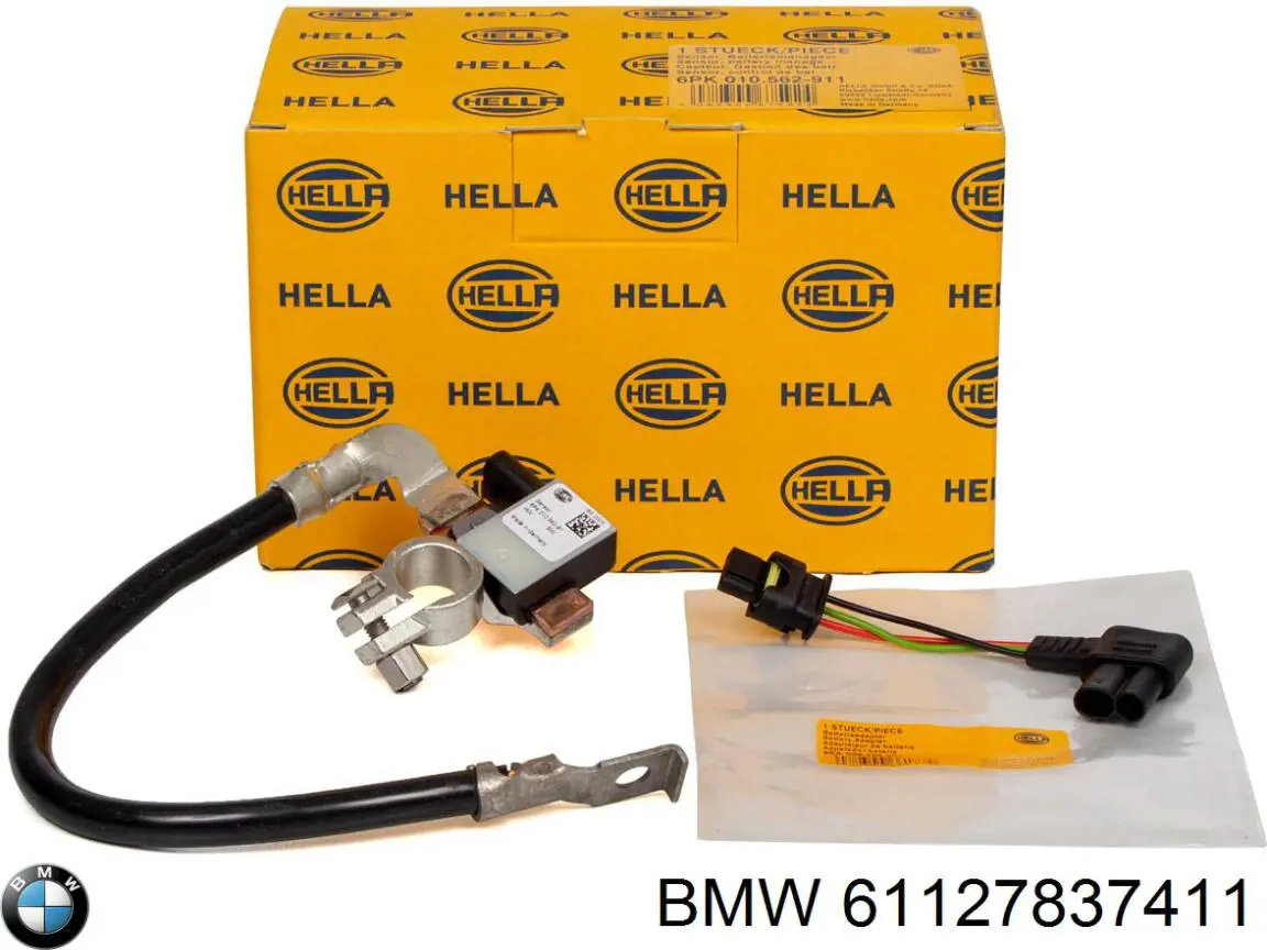 61127841743 BMW Кабель массы аккумулятора (АКБ)