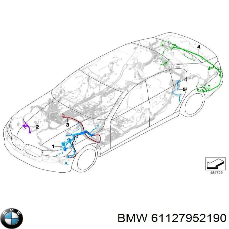 61127952190 BMW 
