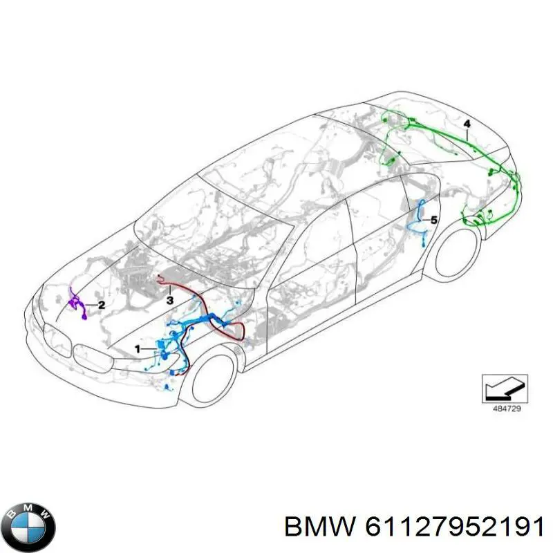 61127952191 BMW 