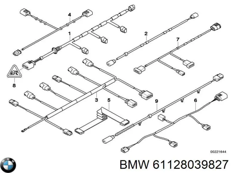 61128039827 BMW 