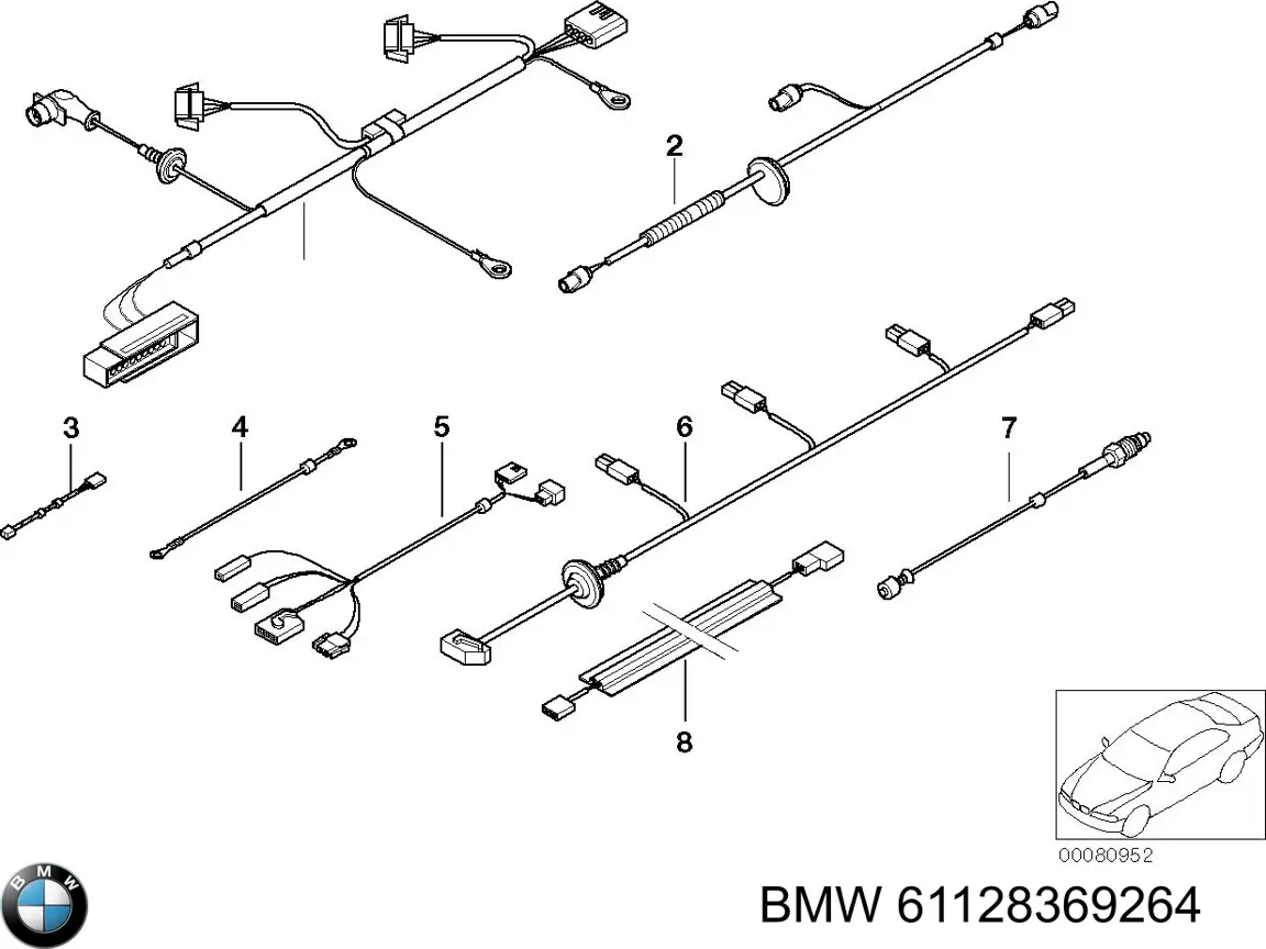  61128369264 BMW