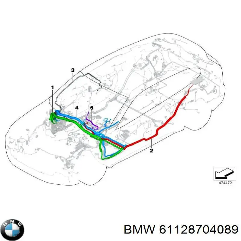 61128704089 BMW 