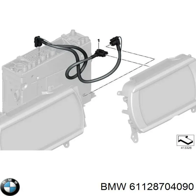 Цоколь лампы в фару BMW 61128704090 цена, от 31.78 USD