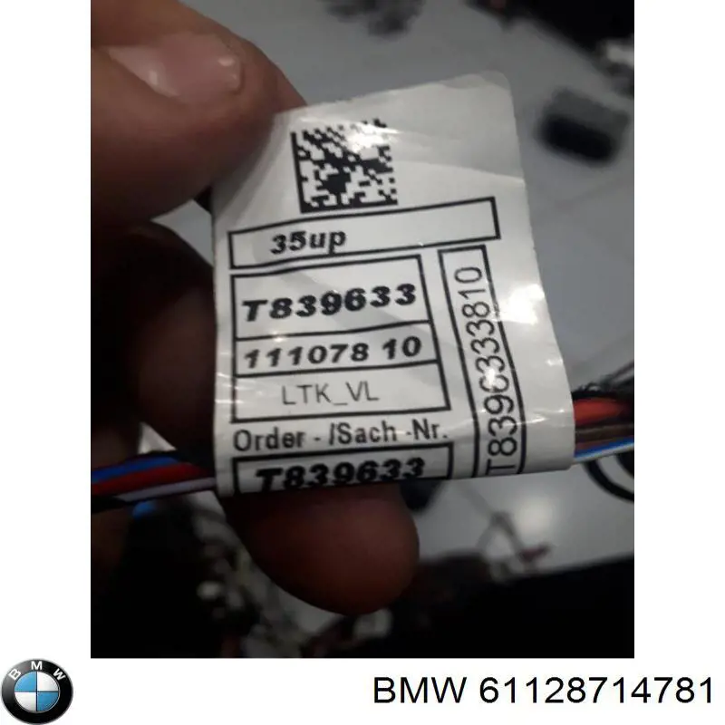 Купить 61128714781 BMW Жгут проводов передней двери