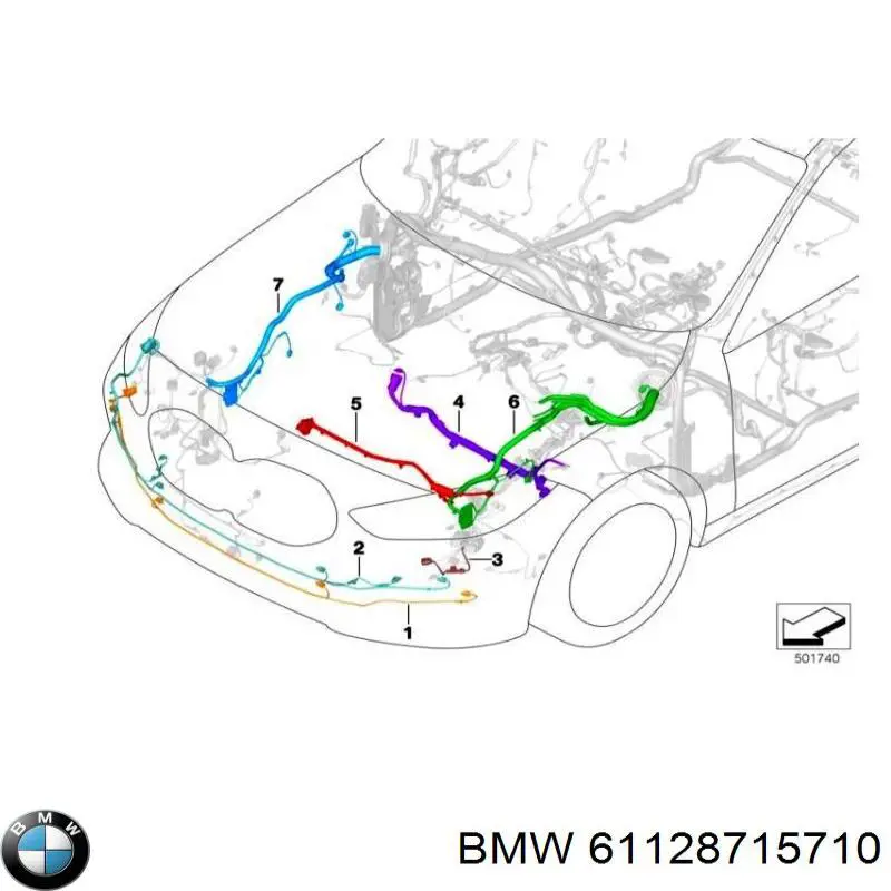 61128715710 BMW 