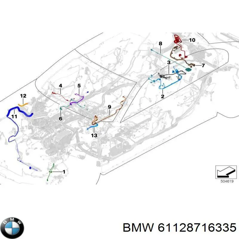 61128716335 BMW 