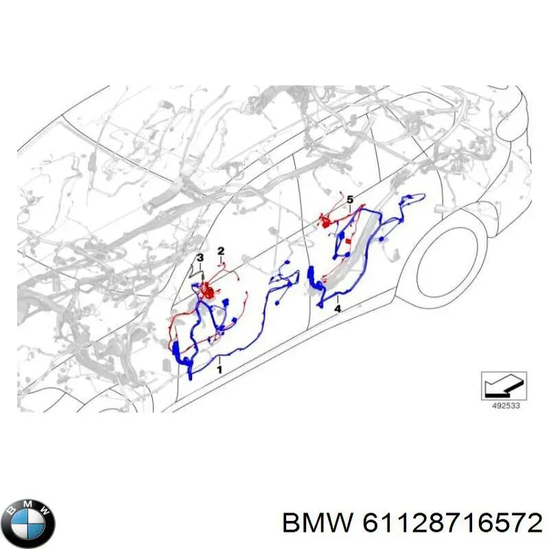 61128716572 BMW 