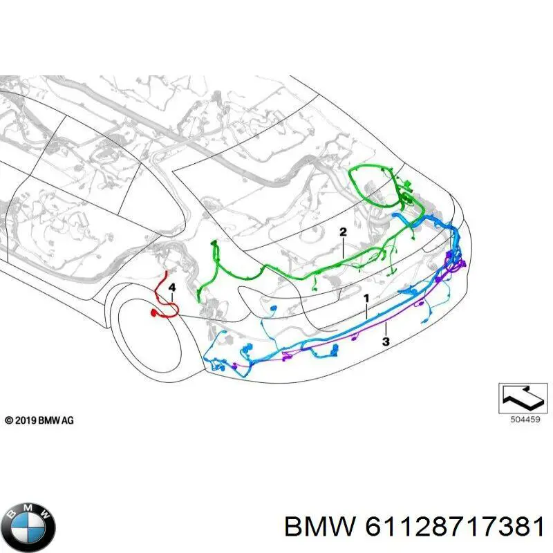 61129436017 BMW 