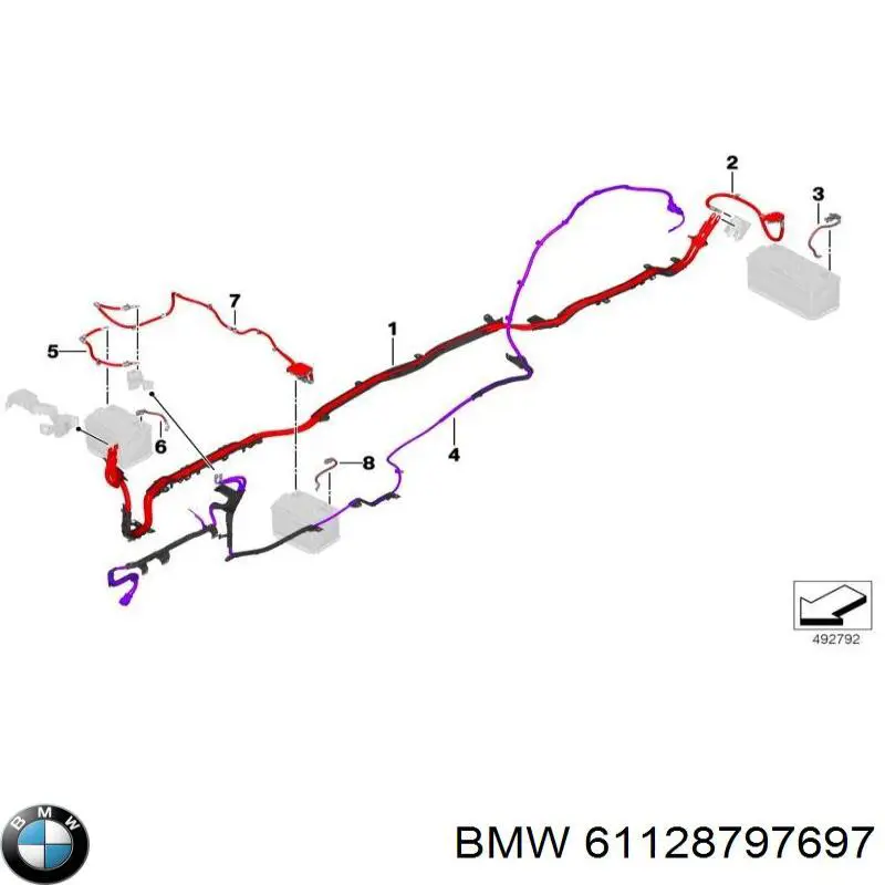  BMW 61129858141 цена, от 418.69 USD