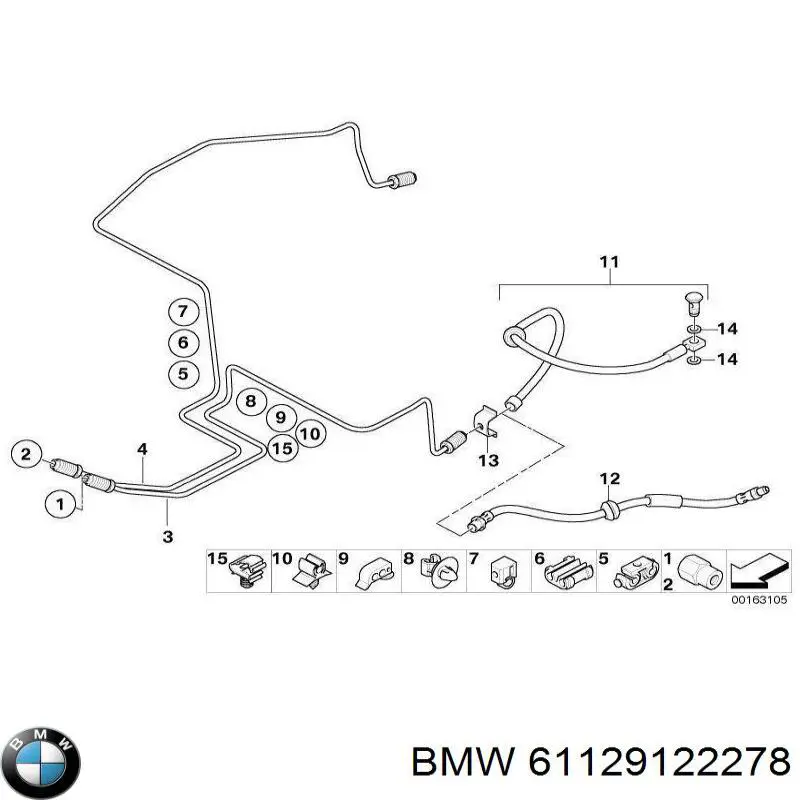 61129122278 BMW 