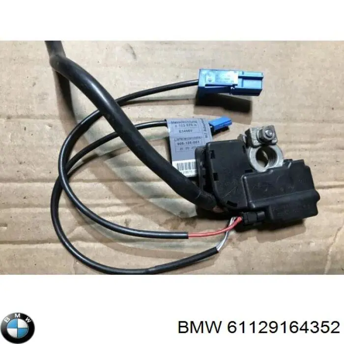 61129164352 BMW cabo de terra de bateria recarregável (pilha)