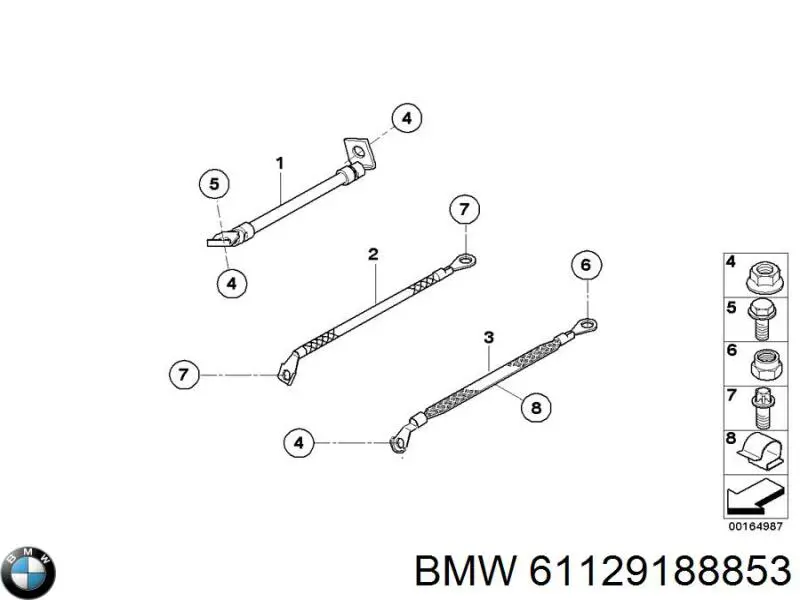 BMW 61129188853 цена, от 5.07 USD