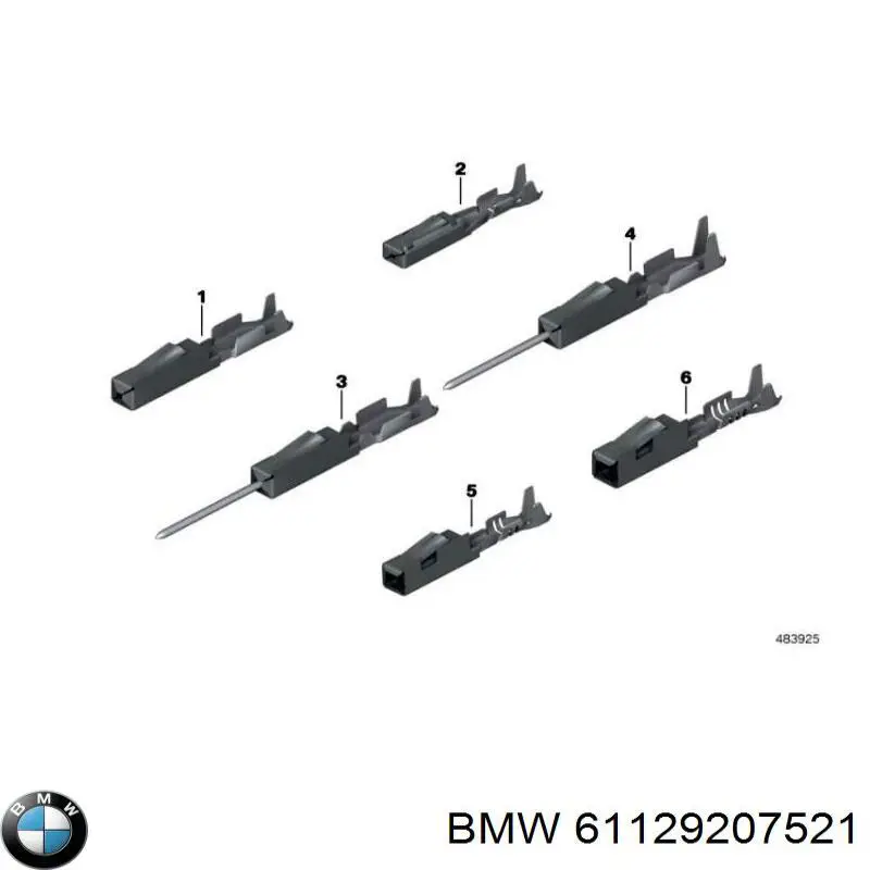  BMW 61129207521 цена, от 8.87 USD