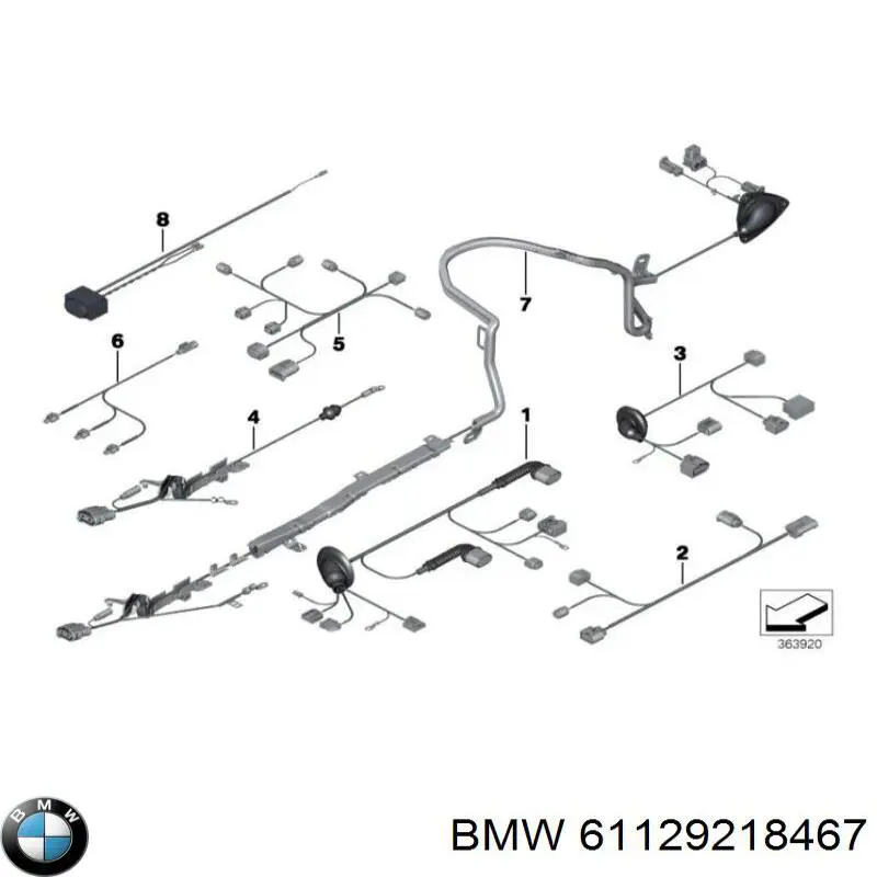  61129218467 BMW