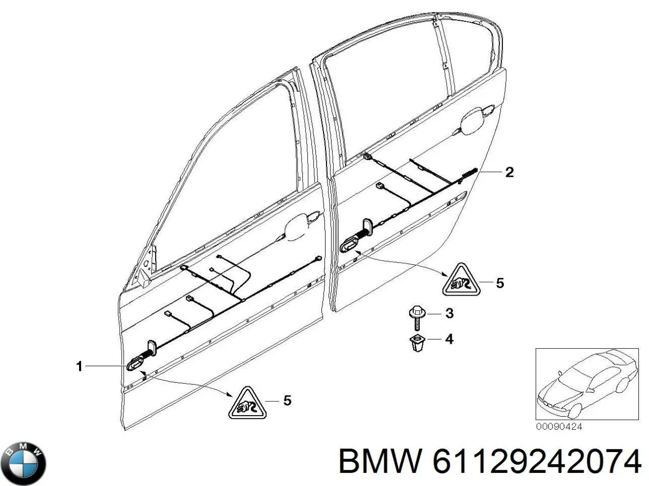 61129242074 BMW 