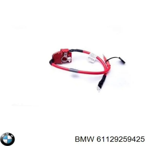 Кабель положительной клемы аккумулятора (АКБ) BMW 61129259425 цена, от 37.15 USD