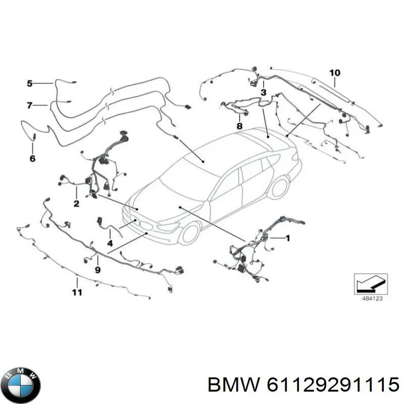 61129291115 BMW 