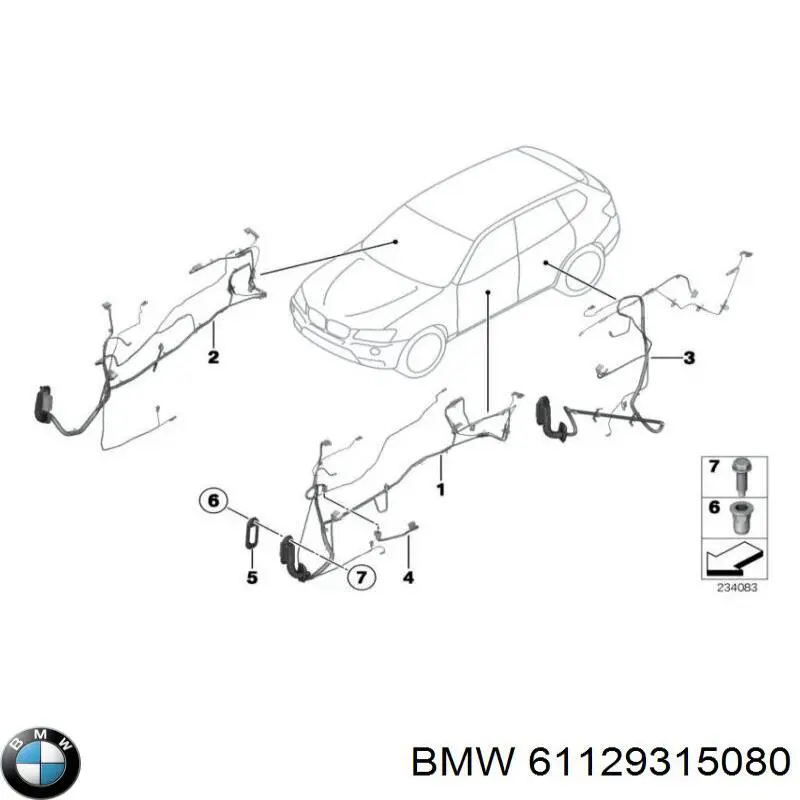 61129315080 BMW 