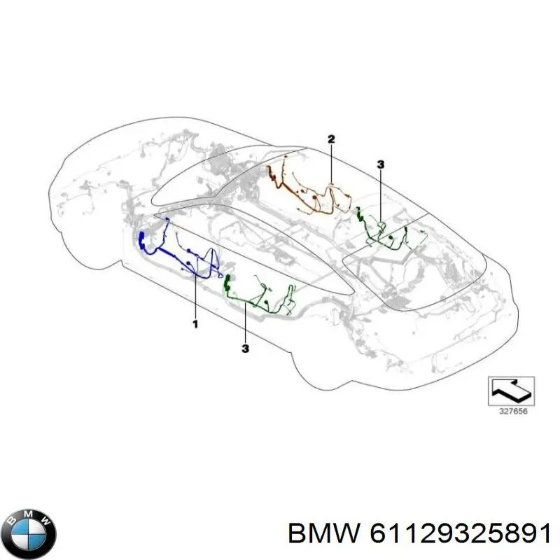 61129325891 BMW 