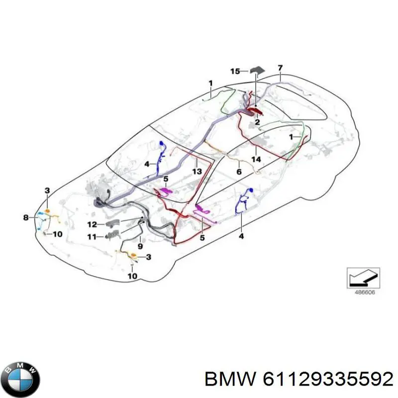 61129335592 BMW 
