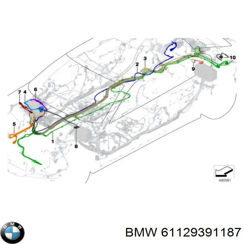 61129391187 BMW 