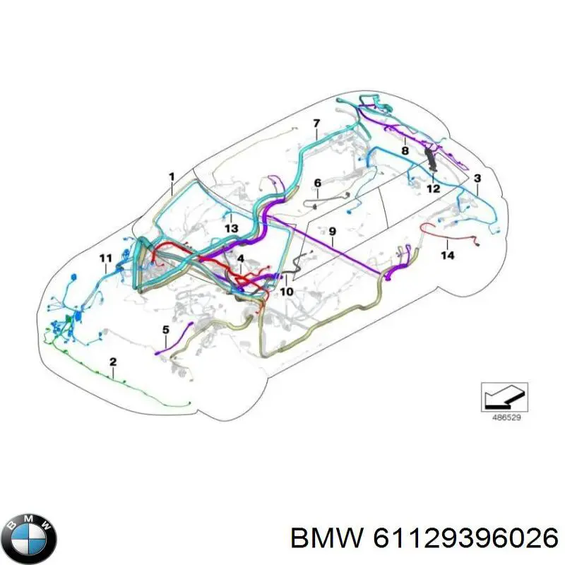 61129396026 BMW 