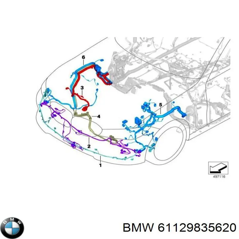 61129835620 BMW 