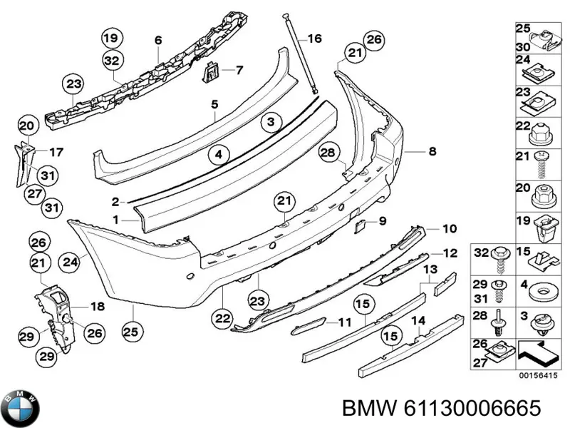  61130006665 BMW