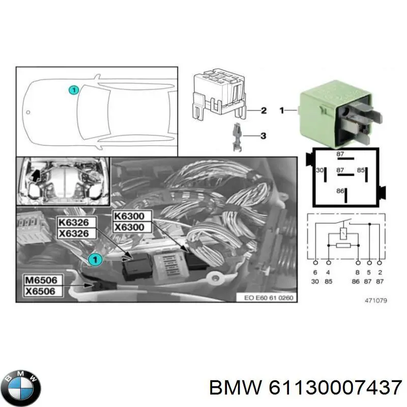  61130007437 BMW