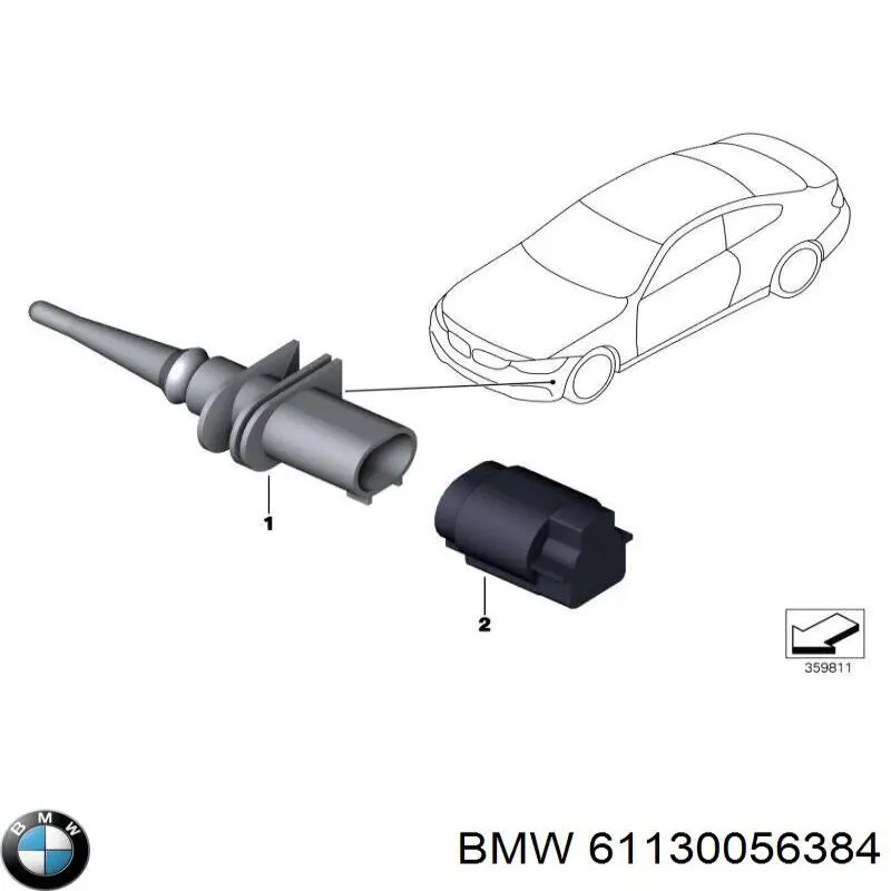  BMW 61130056384 цена, от 5.29 USD