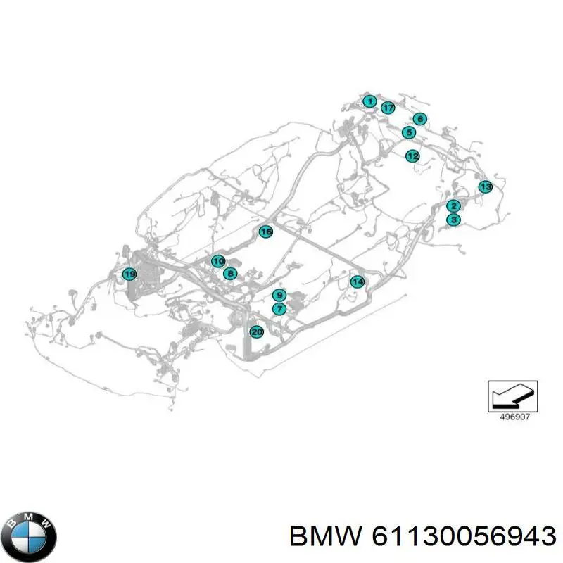 61130056943 BMW 