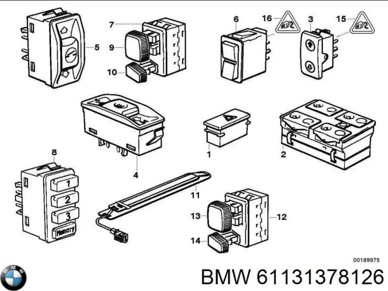  61131378126 BMW