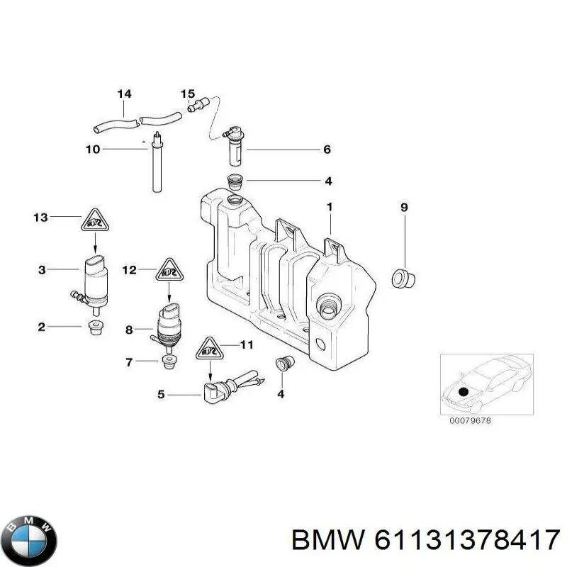  61131378417 BMW