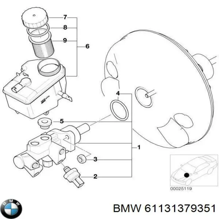  61131379351 BMW