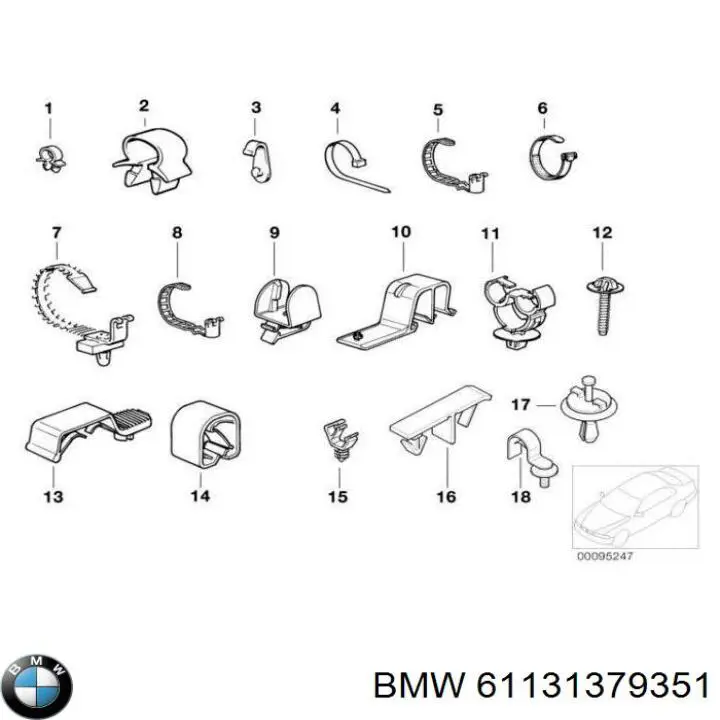  BMW 61131379351