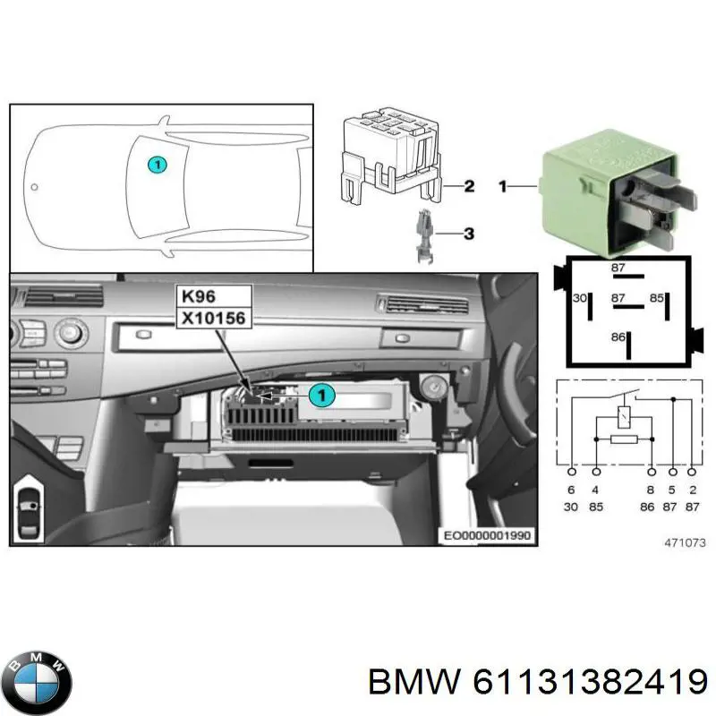  61131382419 BMW