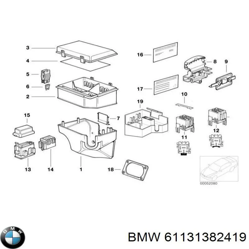 61131382419 BMW 